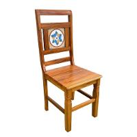 Cadeira De Ladrilho Madeira De Demolição Sudeste Rústico - 1