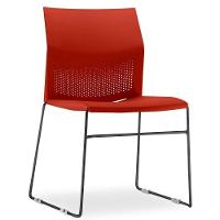 Kit 04 Cadeiras Empilhável Connect F02 Vermelho - 3