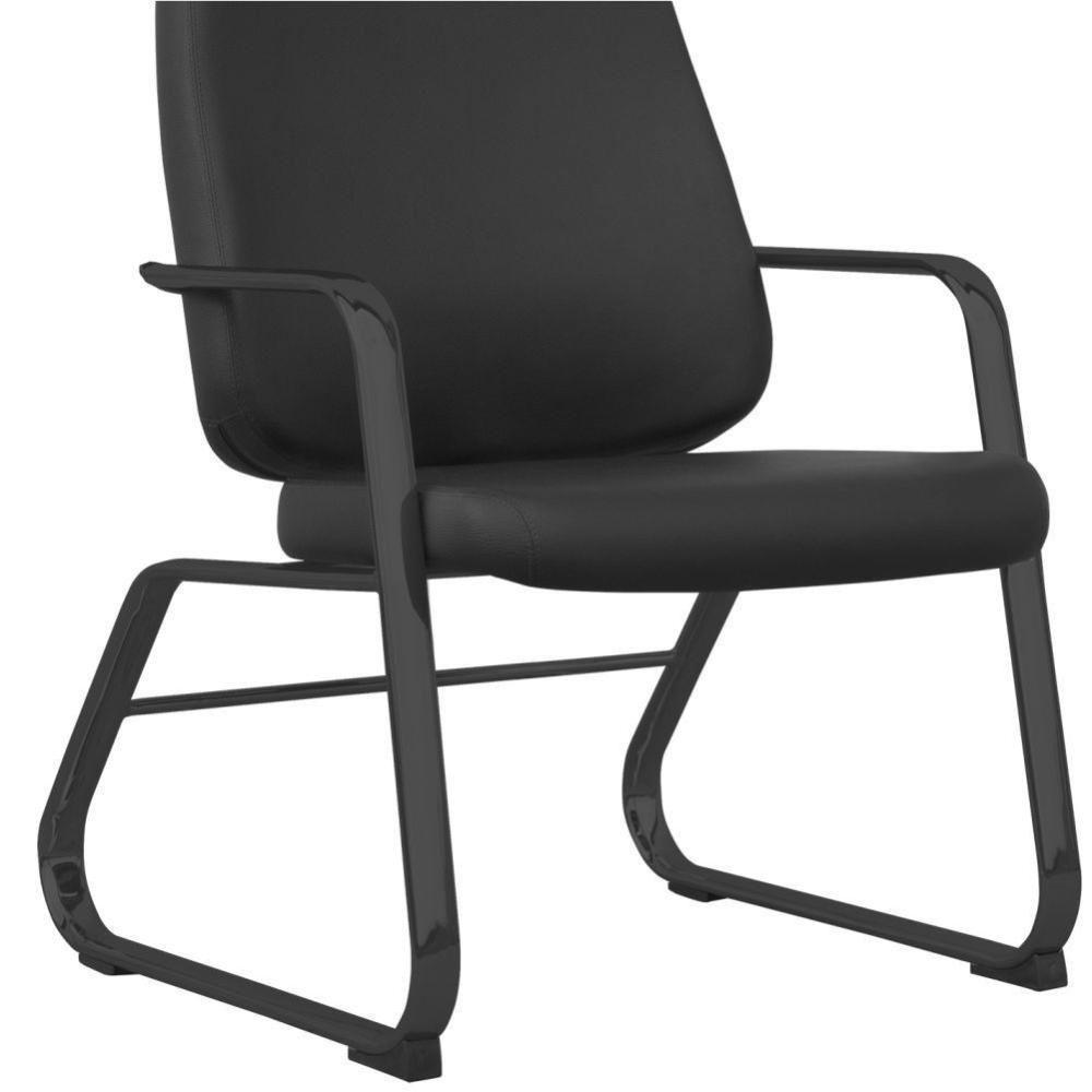 Kit 02 Cadeiras Base Preto Maxxer F02 Preto - 2