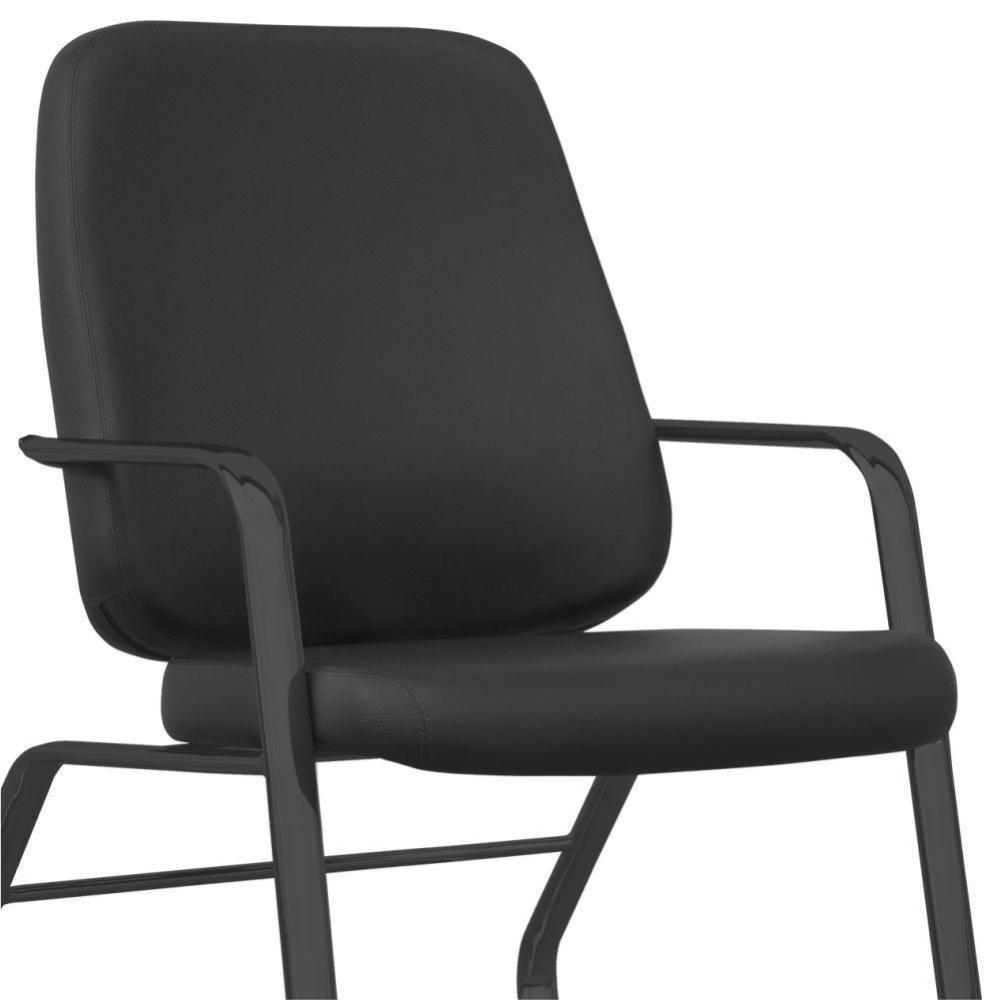 Kit 02 Cadeiras Base Preto Maxxer F02 Preto - 3