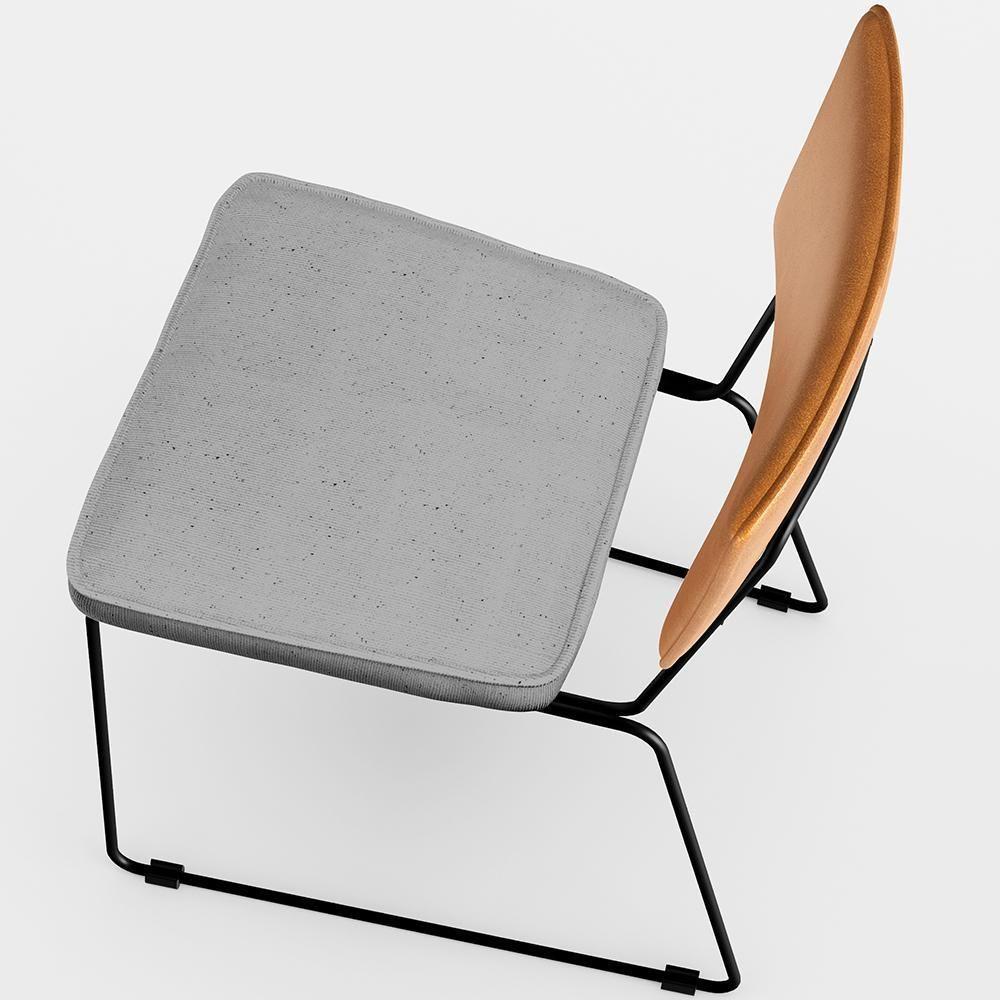 Kit 04 Cadeiras Couríssimo Whisky Linho Cinza - 3