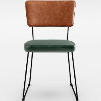 Kit 08 Cadeiras L02 Couríssimo Camel Facto Verde Musgo - 5