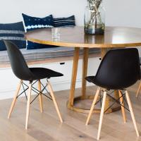 Kit 04 Cadeiras Eiffel Charles Eames F03 Preto - 3