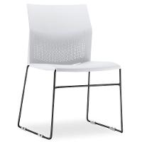 Kit 04 Cadeiras Empilhável Connect F02 Branco