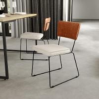 Kit 06 Cadeiras L02 Couríssimo Camel Linho Champagne - 2