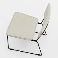 Kit 8 Cadeiras Estofada Para Sala Jantar Base Aço Champagne