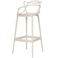 Kit 4 Banqueta Aviv Allegra Solna Fratini 109 Cm (altura) Polipropileno Cor Fendi - 5