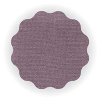 Cadeira De Jantar Zara Giratória Revestida Em Tecido Linho Bege Rosado Cor Fúcsia Escuro - 5