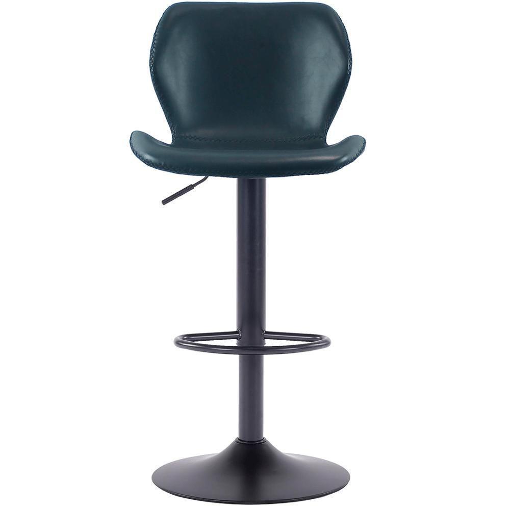 Kit 2 Banquetas Giratórias Bristol Itajaí Fratini 110 Cm (altura) Pu Cor Preta Base Disco Preta - 5