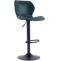 Kit 2 Banquetas Giratórias Bristol Itajaí Fratini 110 Cm (altura) Pu Cor Preta Base Disco Preta - 6