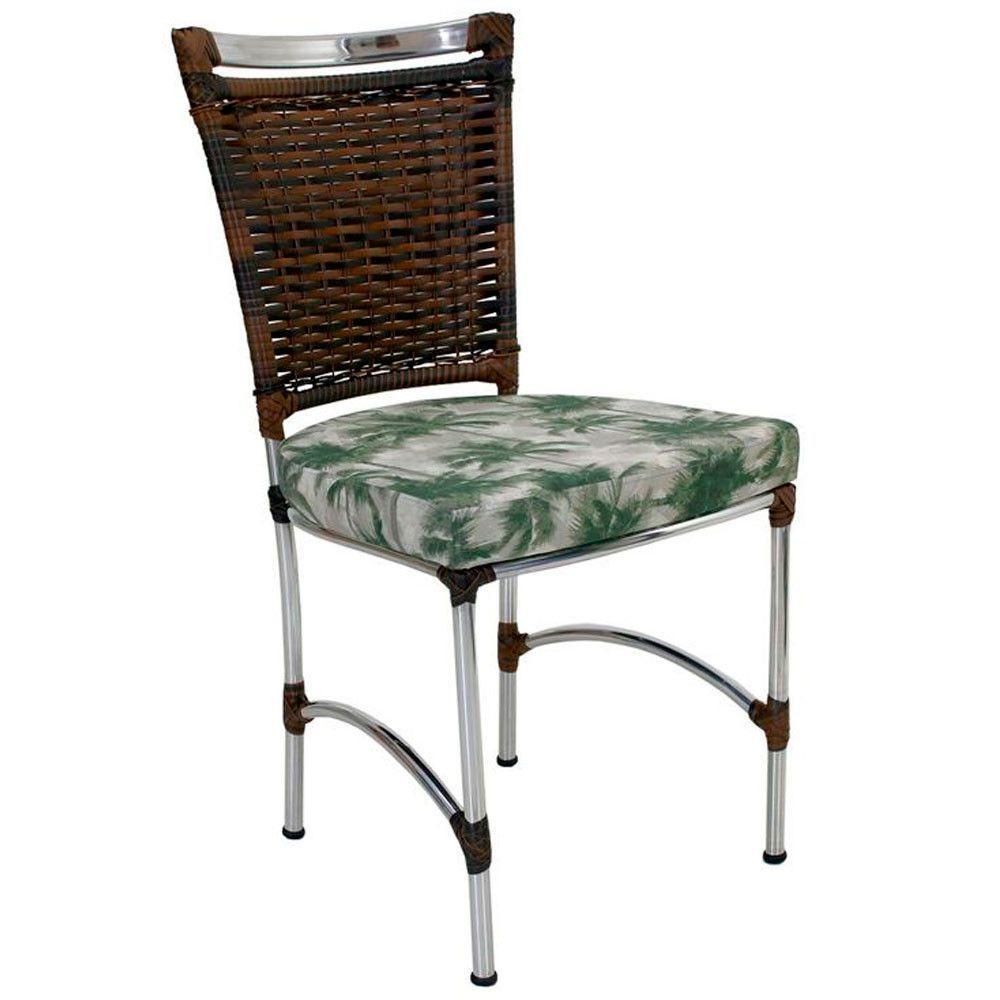 Cadeira Em Alumínio E Fibra Sintética Jk Cozinha Edícula Argila E Courino Trancoso - 1