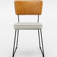 Kit 06 Cadeiras L02 Couríssimo Whisky Linho Champagne - 5