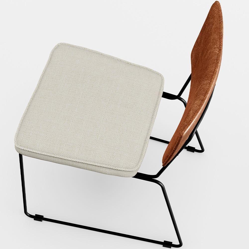 Kit 08 Cadeiras L02 Couríssimo Camel Linho Champagne - 3