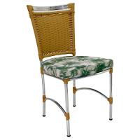 Cadeira Em Alumínio E Fibra Sintética Jk Cozinha Edícula Avelã E Trancoso - 1