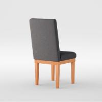 Cadeira Reforçada Para Mesa De Jantar Cinza - 3