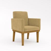 Cadeira Reforçada Para Mesa Jantar Estudos capuccino - 1