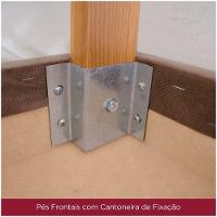 Conjunto de 02 Cadeiras Estofadas Vita Henn Nature com Linho - 2