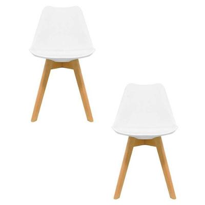 Kit 02 Cadeiras Moscou Sala de Jantar Branco