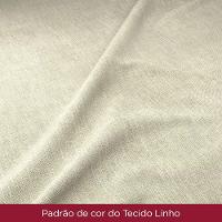 Conjunto 04 Cadeiras Estofadas Isa Henn Nature Com Linho - 5