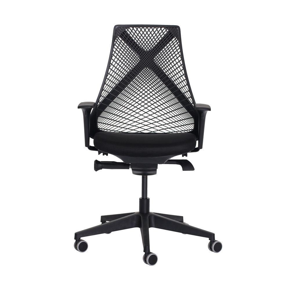 Cadeira Ergonômica Diretor Preta Giratória Ajustável - 5