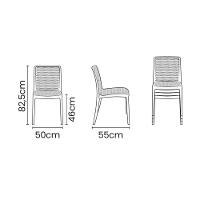 Cadeira Isabelle Camurça Tramontina 92150/210 - 5