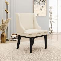 Kit 04 Cadeiras De Jantar Liz Base Madeira Preto A19 Bege - 7