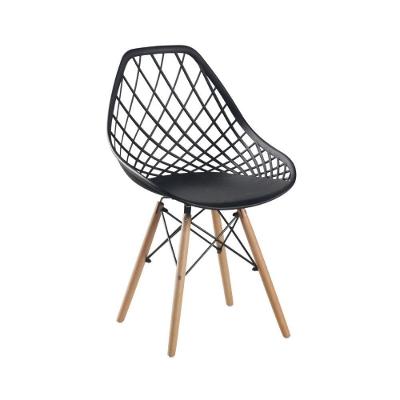 Cadeira Cloe Base Madeira Preto Rivatti Preto