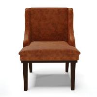 Cadeira De Jantar Base Fixa Madeira Tabaco Cor Nozes - 8