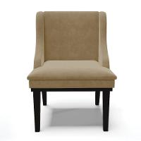 Kit 04 Cadeiras De Jantar Suede Marrom Rato Base Madeira - 7