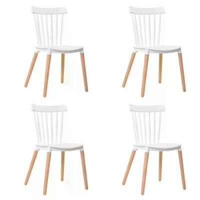 Kit 04 Cadeiras Paris - Branco Branco