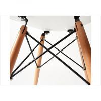 Kit 04 Cadeiras Eiffel Charles Eames Abs Base De Madeira Dsw - 5