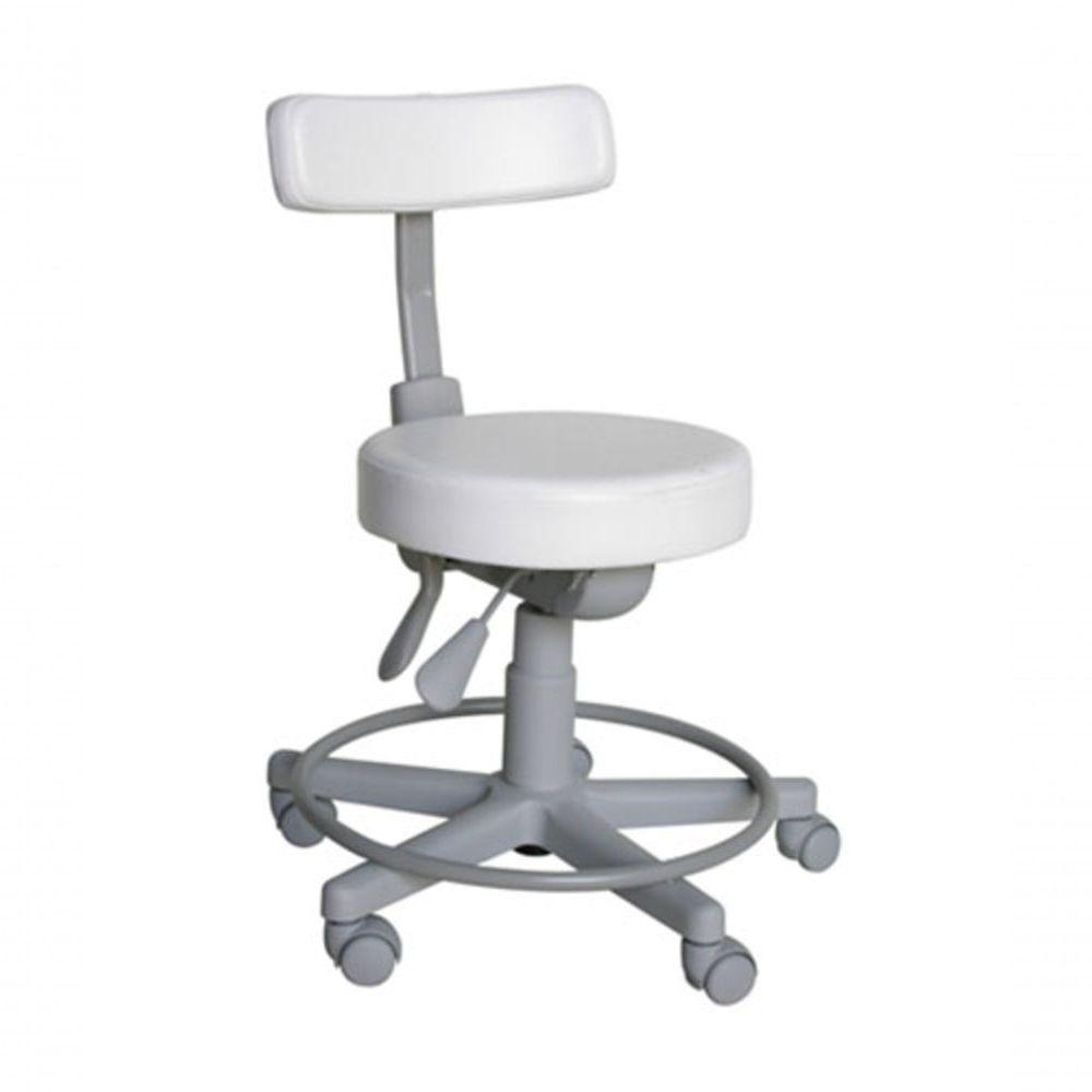 Cadeira Mocho Com Back System Linha Mocho Branco - 1