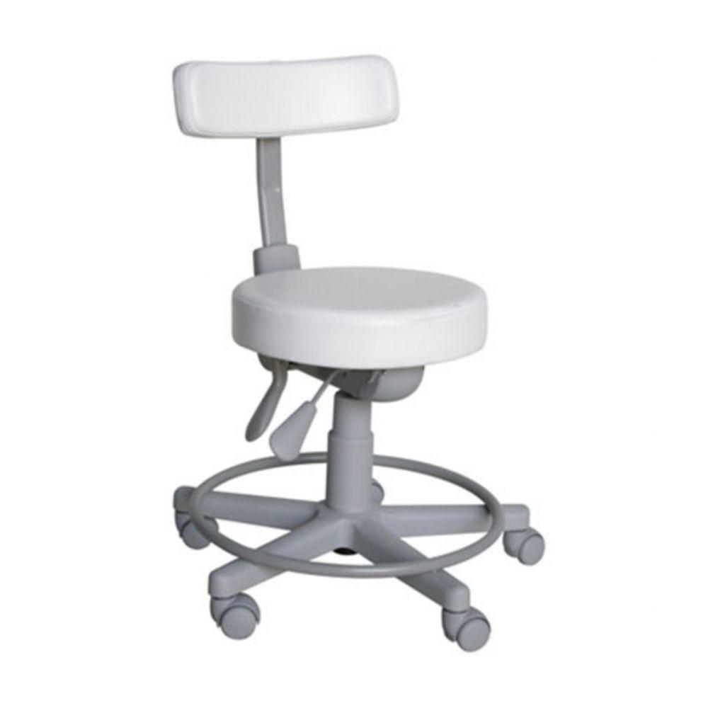 Cadeira Mocho Com Back System Linha Mocho Branco - 2