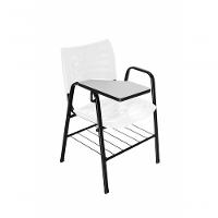 Cadeira Iso Braço Polipropileno Iso Universitária Branco - 1