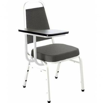 Cadeira Universitária Empilhável Hotel Plus Cinza