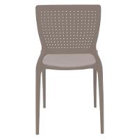 Cadeira Tramontina em Polipropileno e Fibra de Vidro Camurça - 3