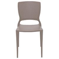 Cadeira Tramontina em Polipropileno e Fibra de Vidro Camurça - 7