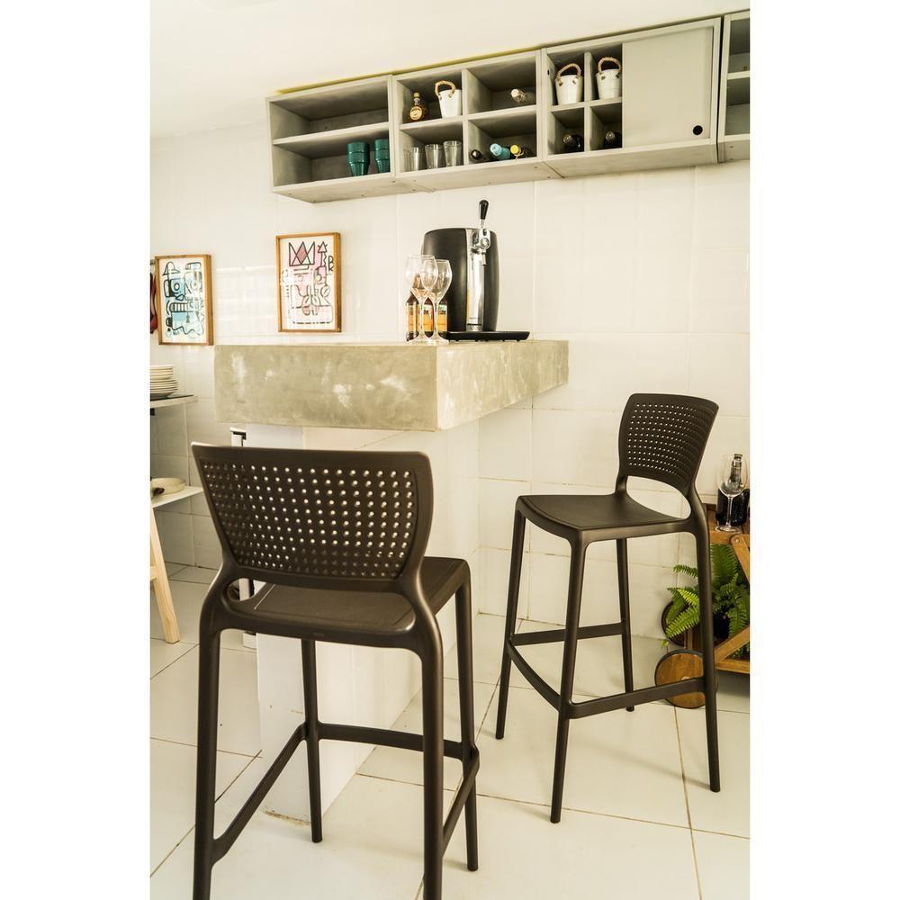 Cadeira Tramontina Alta em Polipropileno e Fibra de Vidro - 3