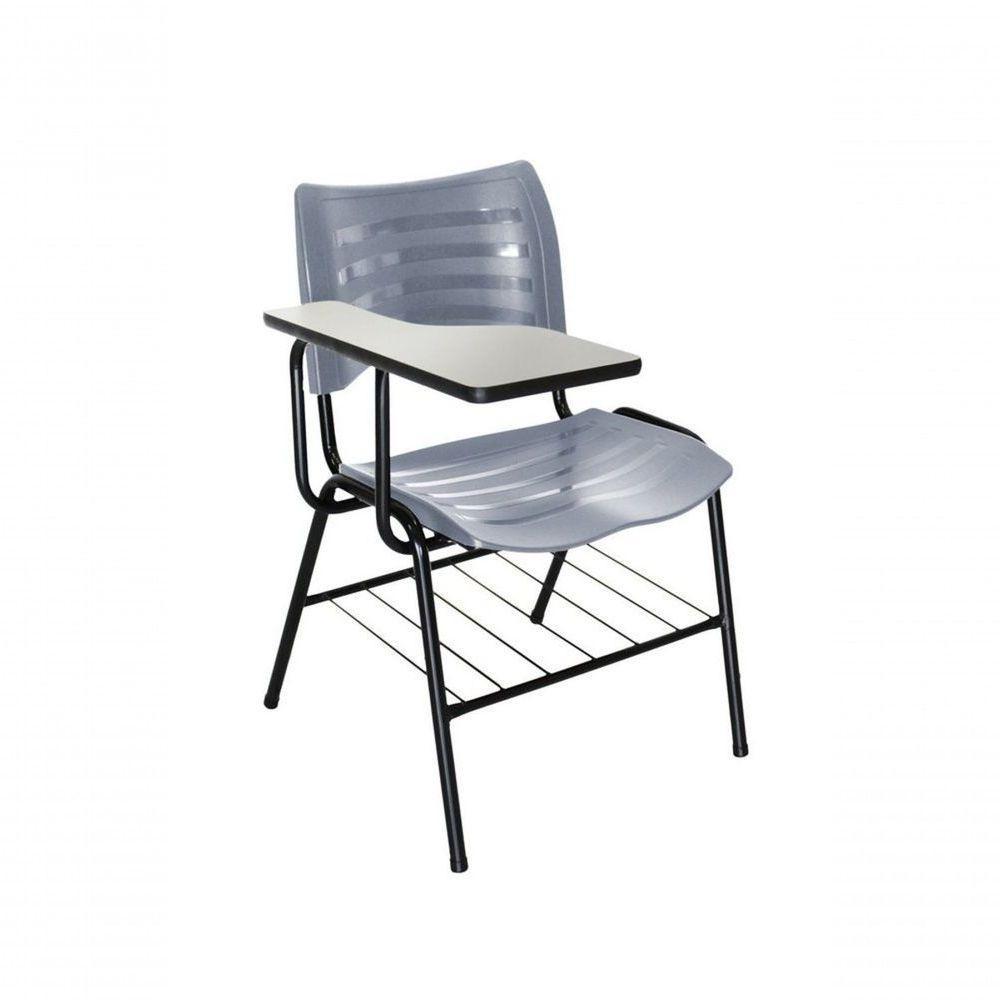 Cadeira Iso Linha Polipropileno Iso Universitária Cinza - 1