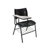 Cadeira Iso Linha Polipropileno Iso Universitária Preto - 1