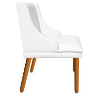 Kit 4 Cadeiras de Jantar Corino Pés Palito Branco - 2