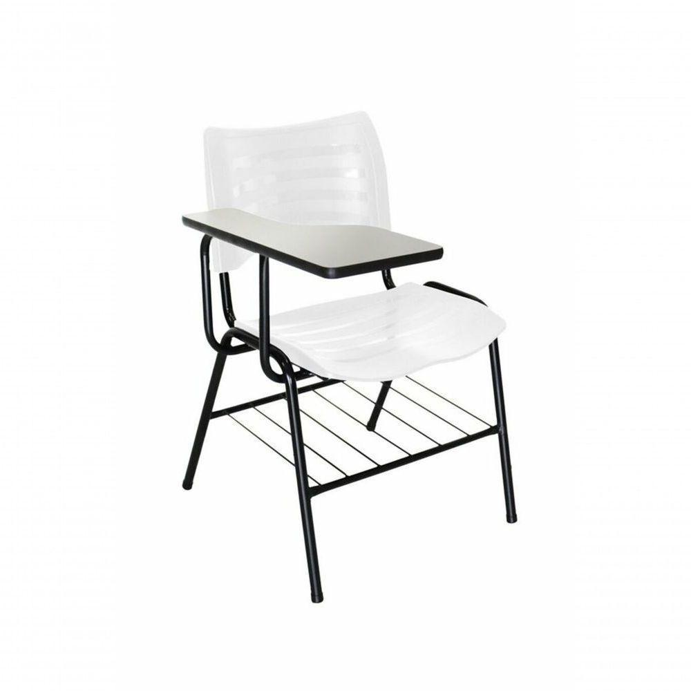 Cadeira Iso Linha Polipropileno Iso Universitária Branco - 1