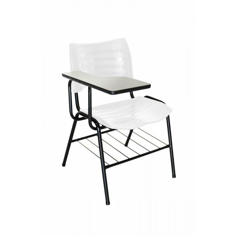 Cadeira Iso Linha Polipropileno Iso Universitária Branco - 3