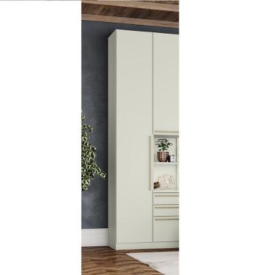 Guarda Roupa Modulado Predileto 1 Porta Bater Areia HP MDF Móveis Henn