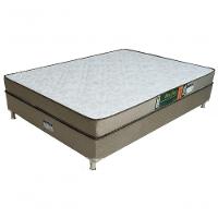 Conjunto Cama Box E Colchão Casal Becflex Gold - 1