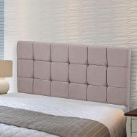 Cabeceira Julia 1,40 M Casal C- Design Moderno Veludo Speciale Home Rose - 5