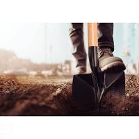 Pá De Bico 459/30 Em Aço Com Cabo De Madeira 71 Cm Com Empunhadura Plástica Reta Ergonômi - 3