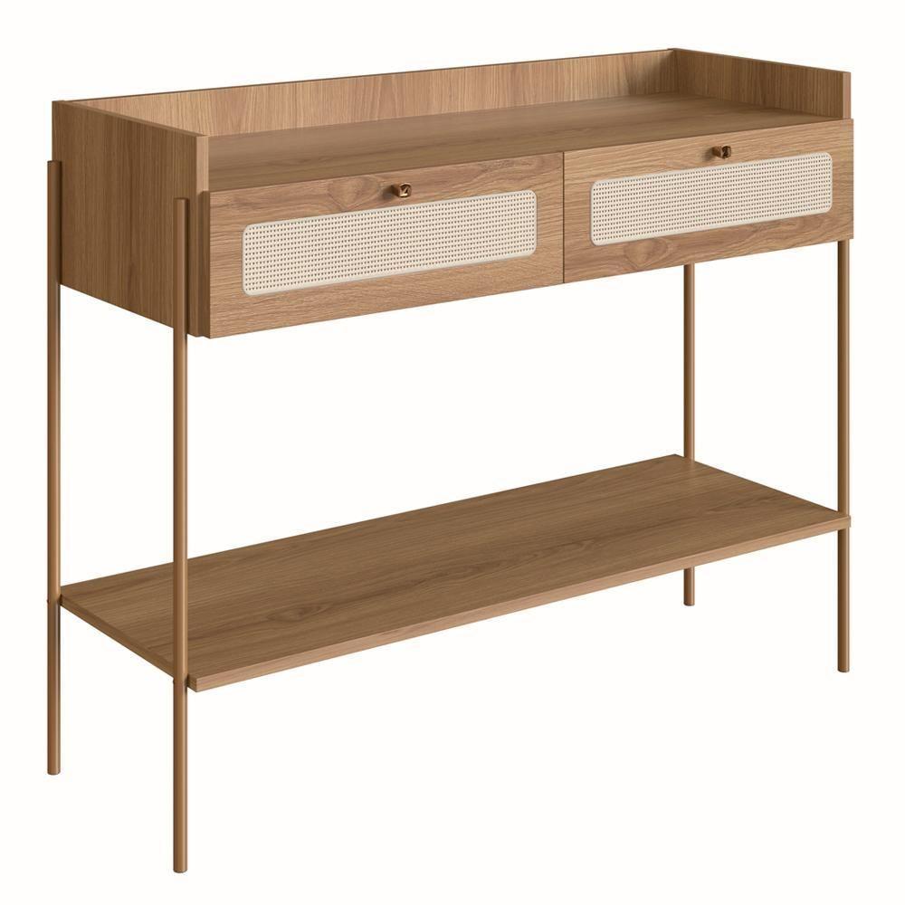 Aparador 2 Gavetas Palhinha Linha Oslo Hanover Artesano - 1