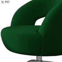 Poltrona Decorativa Base Giratoria Onix Sl 947 Moll Sl 947