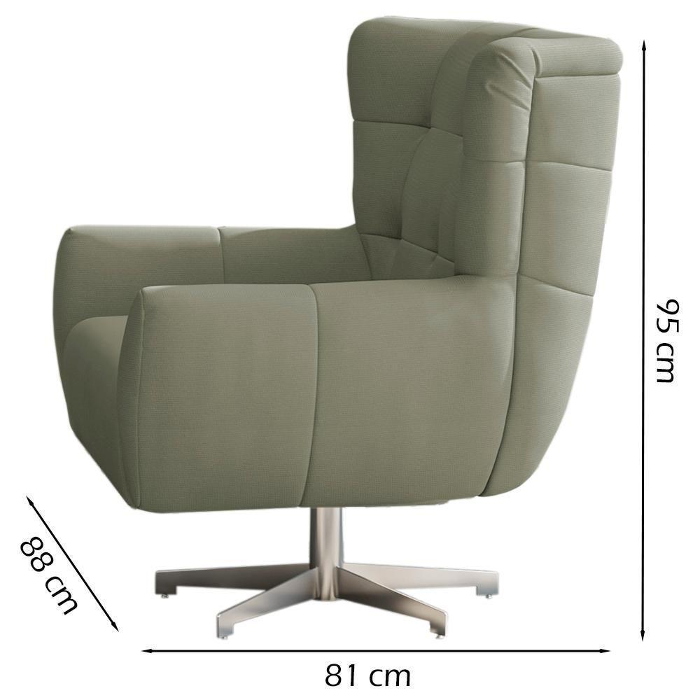 Poltrona Decorativa Base Giratoria Keoma Sl 940 Moll Sl 940 - 6